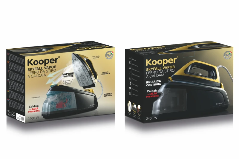 Kooper Gold Ferro Stiro Caldaia Ricarica A Freddo 2400W