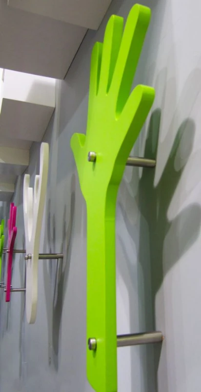 Appendiabiti Da Muro Cameron Nero Cm 30X40 