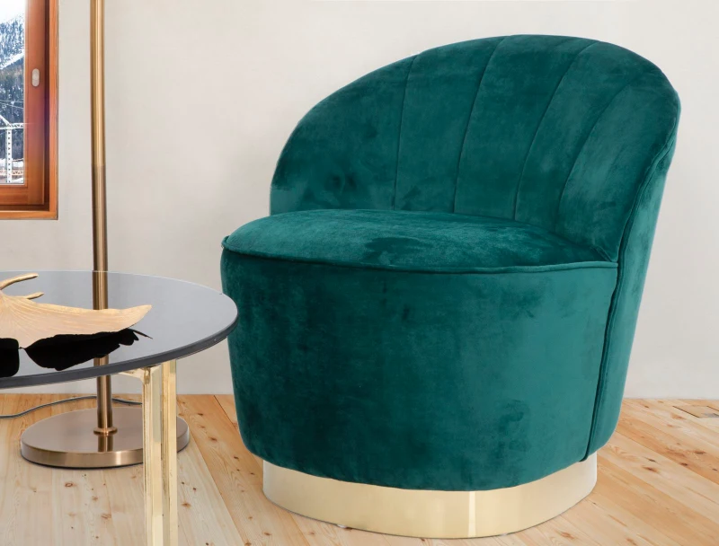 Poltrona Sopy Verde Cm 67X71X70