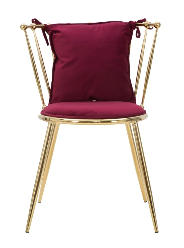 Sedia Glam Backy Cm  57X59X79(Seat Height Cm 49 )