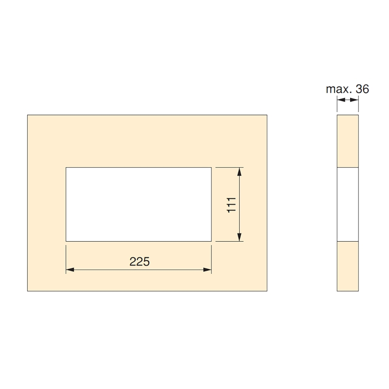 Emuca Multipresa da scrivania, 2 USB +1 HDMI + 2 prese EU, 265x120 mm, Acciaio e alluminio, Color alluminio