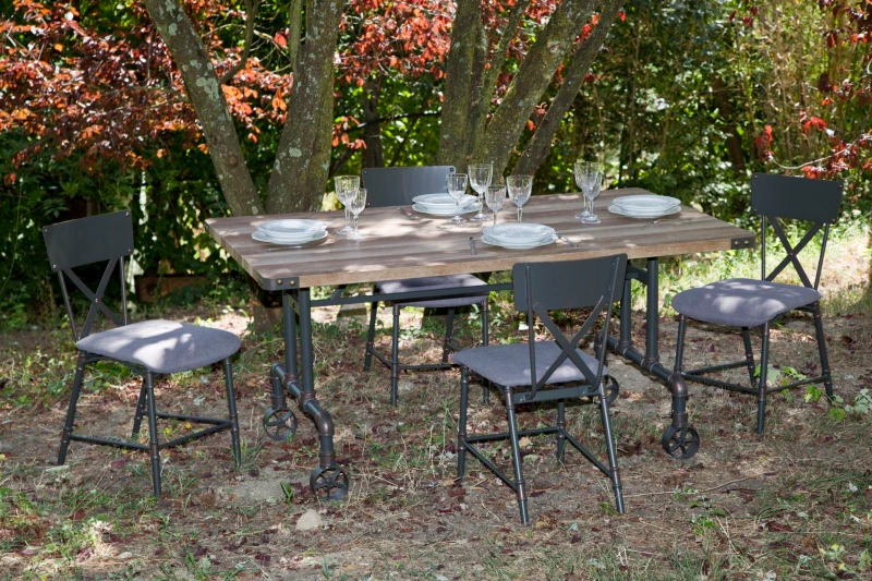 Tavolo Da Pranzo Manhattan Cm 160X91.5X76