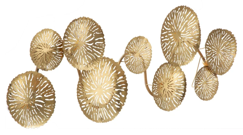 Lampada Da Muro Dishy Glam 5 Luci Cm 138X9X50