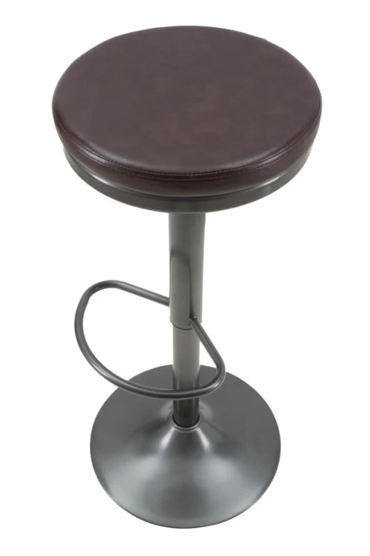 Sgabello Imbottito Round Ø Cm 38X60-82