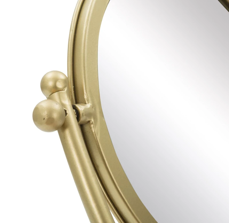 Specchio Da Tavolo Glam Cm 25X17.5X27