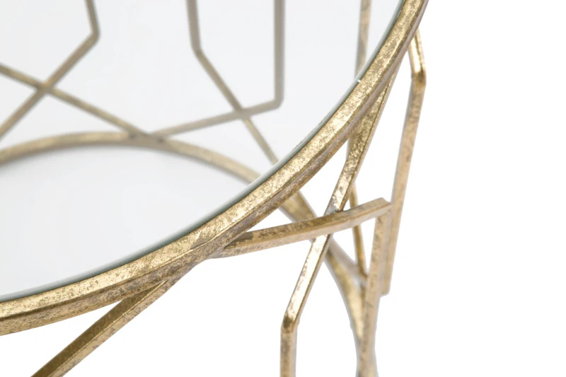 Tavolini Tunisi Coppia Cm Ø 42X53-38X47