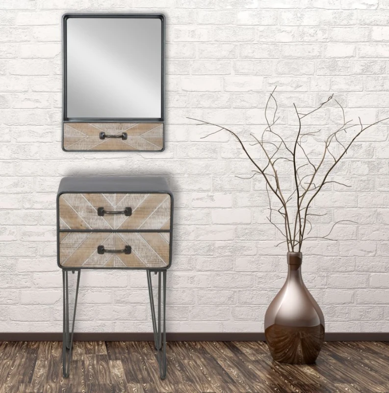 Mobiletto 2 Cassetti Oklahoma Cm 41X34.5X70