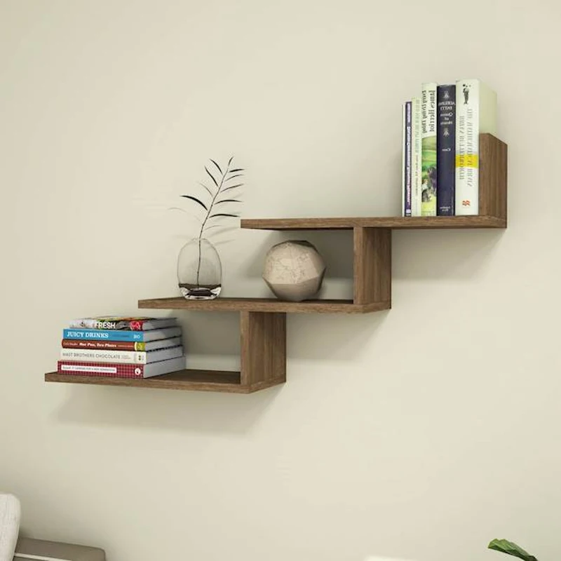 Homemania Mensola Support W98,2xD20xH50,4 cm Noce