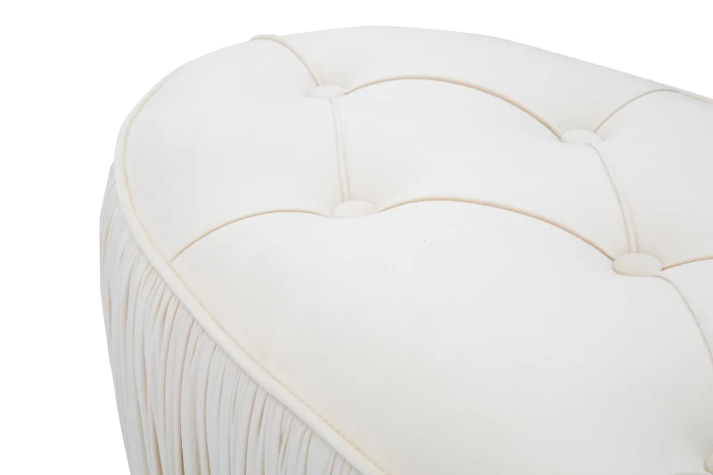 Panca Ovally Crema Cm 102X40,5X42