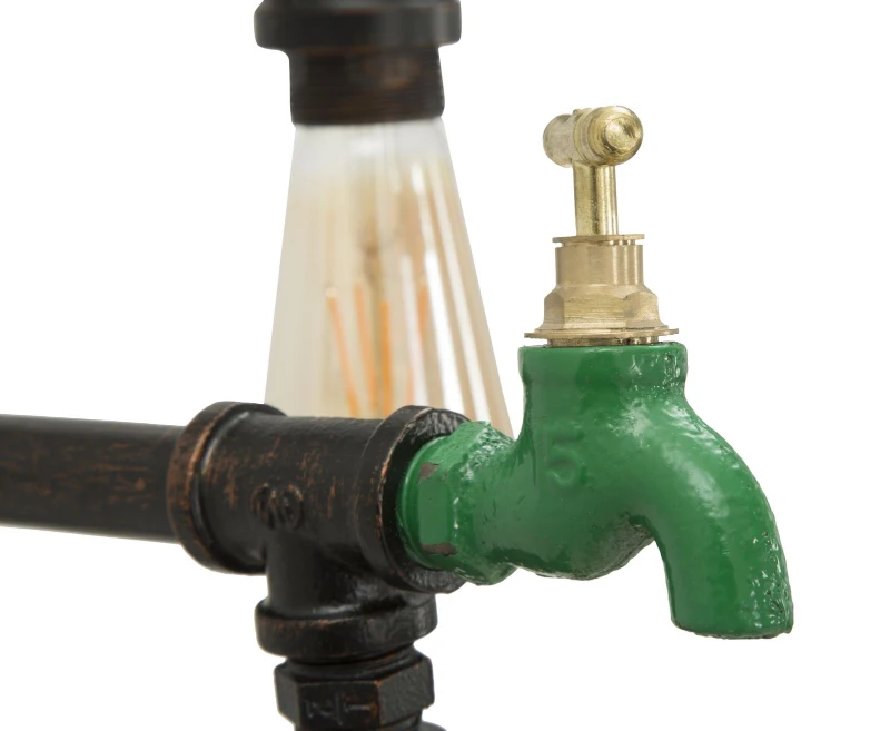 Lampada Da Muro Manhattan 5 Luci Cm 50X30X105