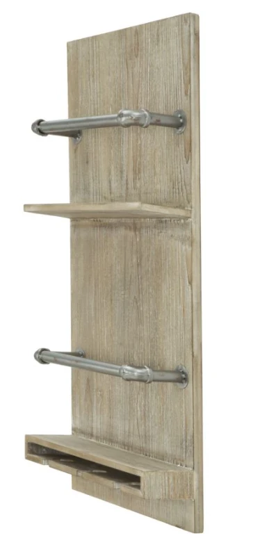 Porta Bottiglie-Bicchieri Tube Verticale Cm 34X12X76