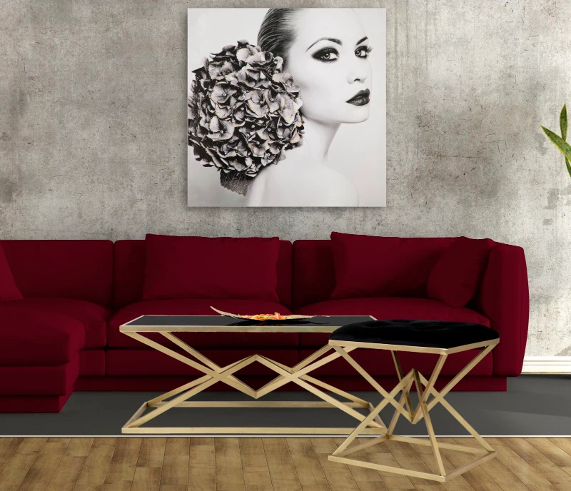 Tavolo Da Caffe' Piramid Cm 110X60X45