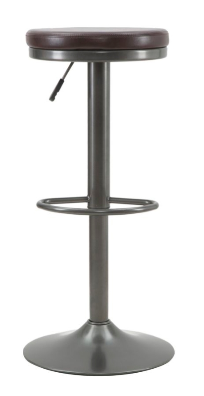 Sgabello Imbottito Round Ø Cm 38X60-82