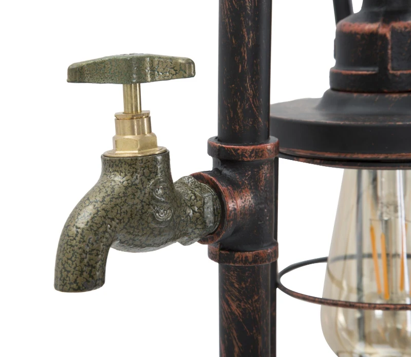 Lampada Da Tavolo Manhattan/Cage Cm 27X27X56