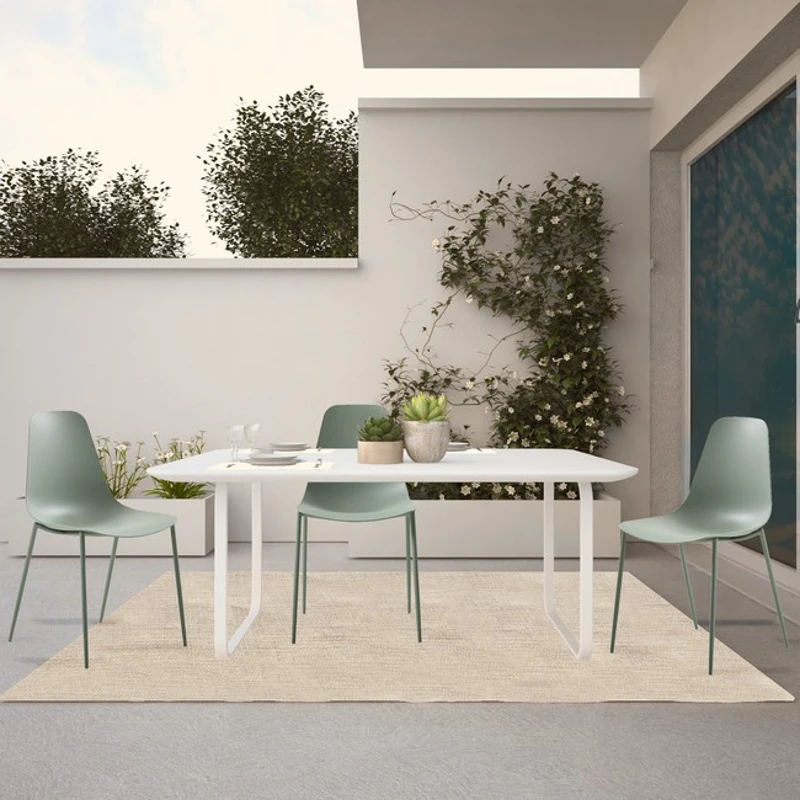Homemania Set di 2 Sedie Antila Verde Mare