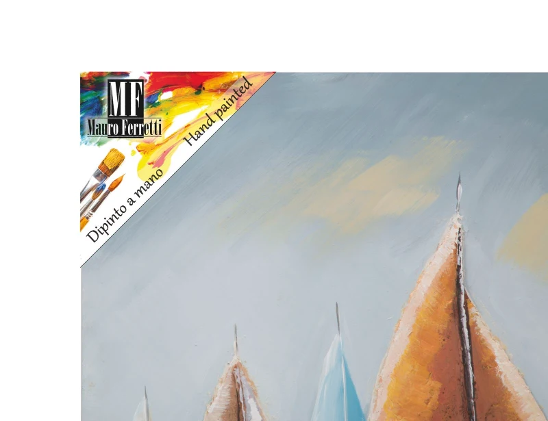 Dipinto Su Tela Sidney -B- Cm 80X4X80