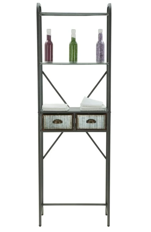 Mobiletto Da Bagno Illinois -A- Cm 60.5X29X184.5