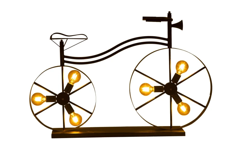 Lampada Da Terra Bicicletta Cm 110X49X70