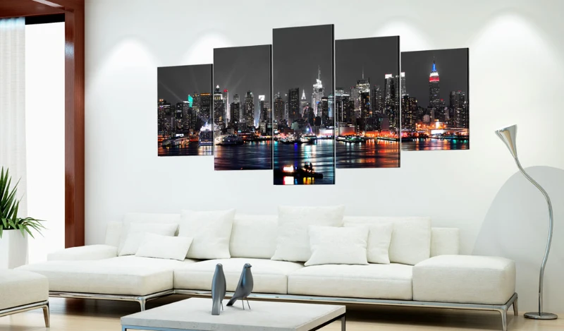 Quadro - Cielo grigio, 100x50