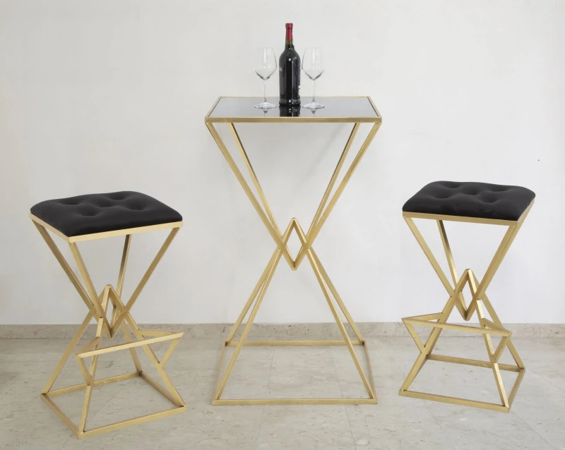 Sgabello Da Bar Piramid Cm 40X40X75