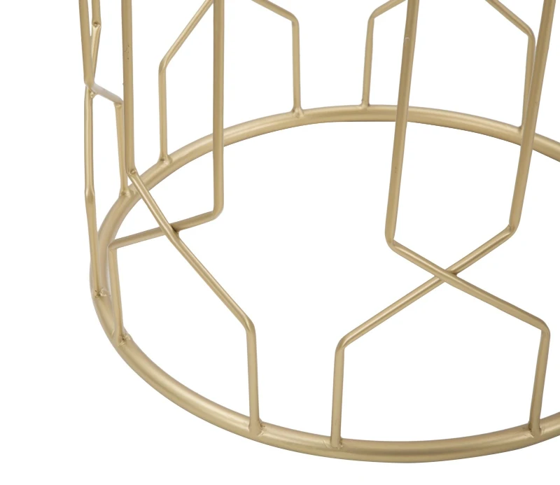 Tavolinetti Glam Lignes Tris Cm Ø 40X63-35X57.5-30X53.5