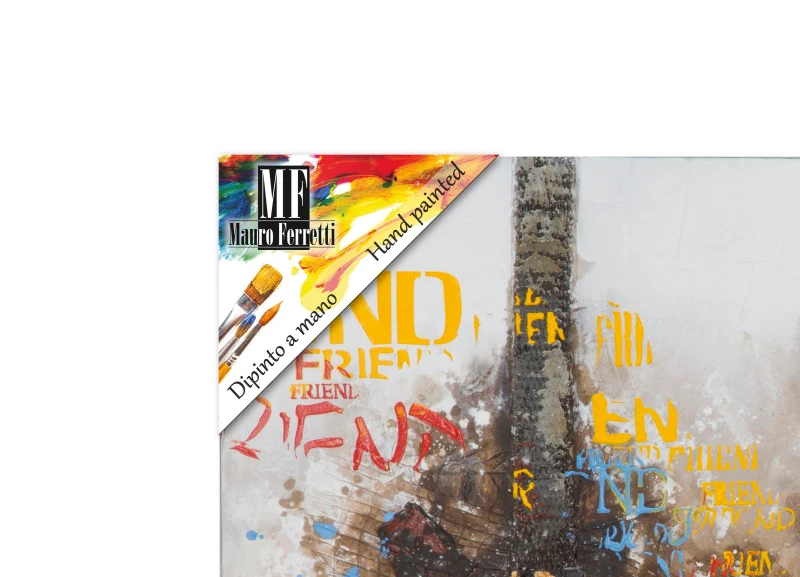 Dipinto Su Tela Guitars Arty Cm 120X3.5X90