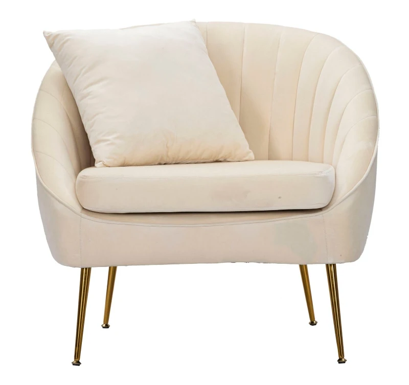 Poltrona Venice Crema Cm 85X66X78