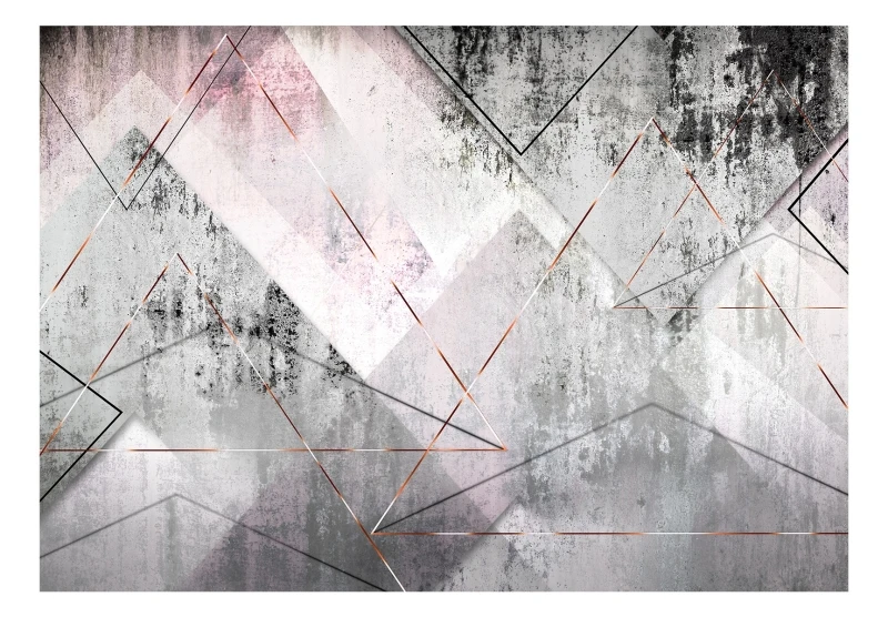 Fotomurale adesivo - Triangular Perspective, 441x315