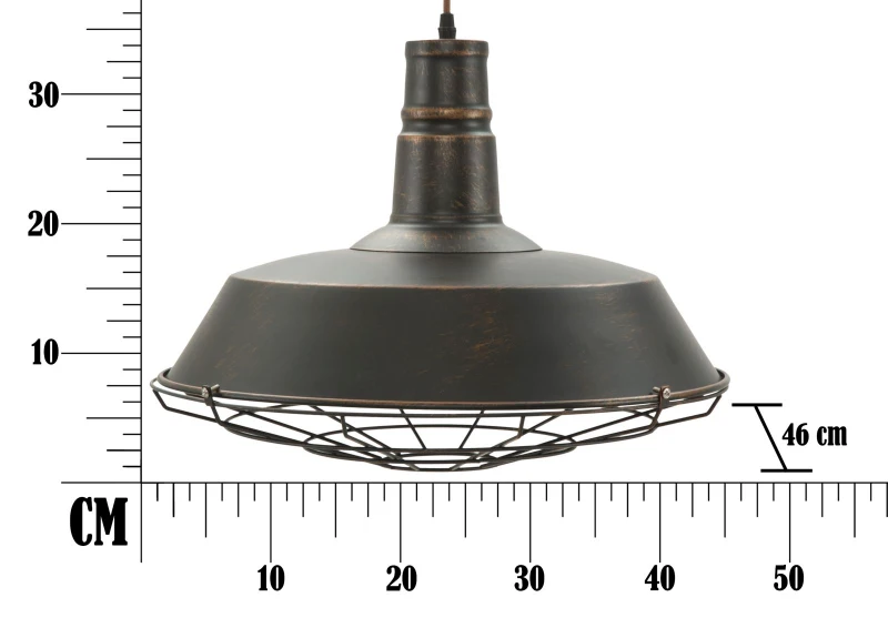 Lampadario Industry Cm Ø 46X32