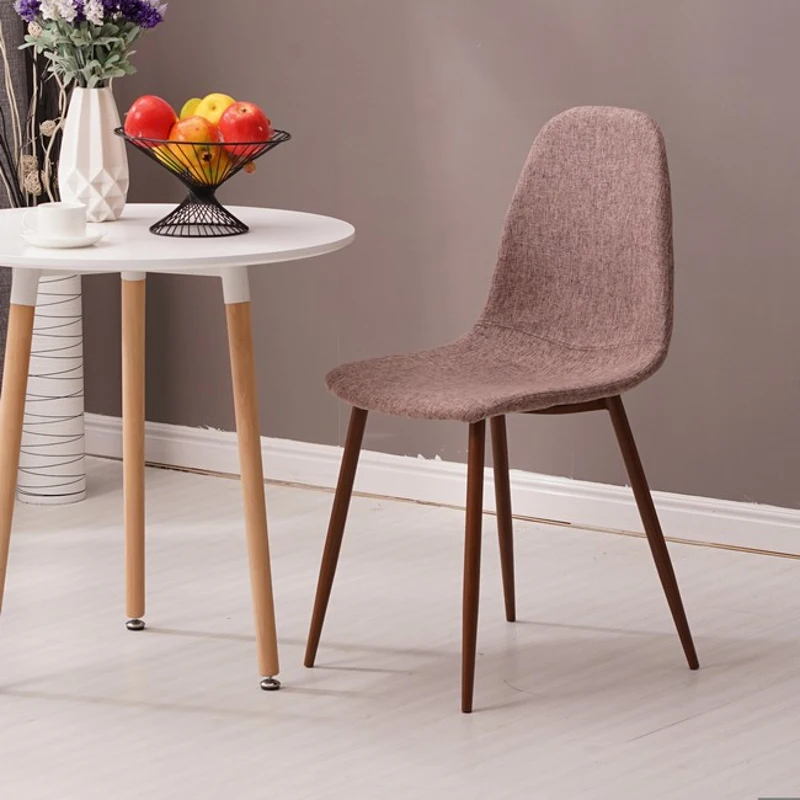 Homemania Set di 2 Sedie Sofie Tortora, Legno Scuro