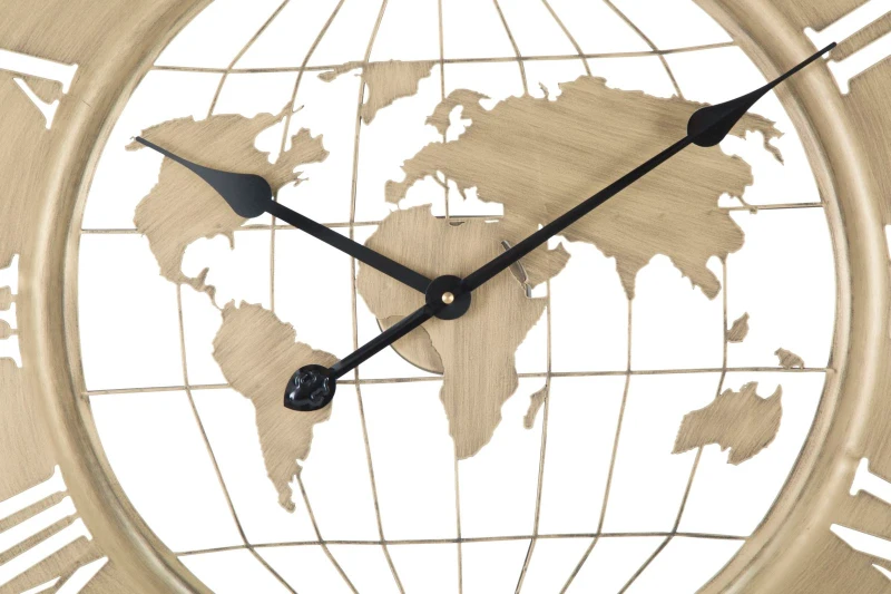 Orologio Da Muro World Gold Cm Ø 63X3