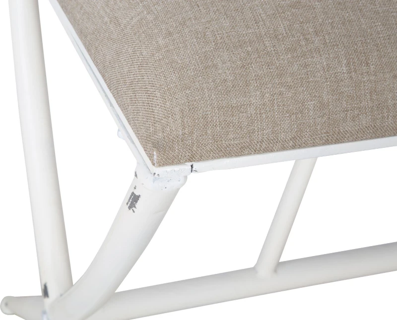 Panca Sarajevo In Ferro Cm 60X37.5X50