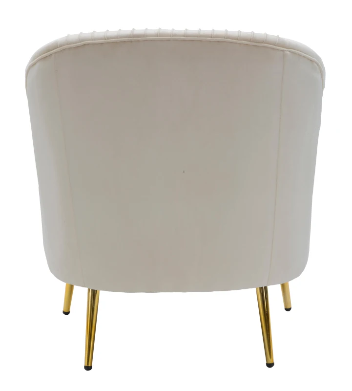 Poltrona Loxy Crema Cm 68X72X80