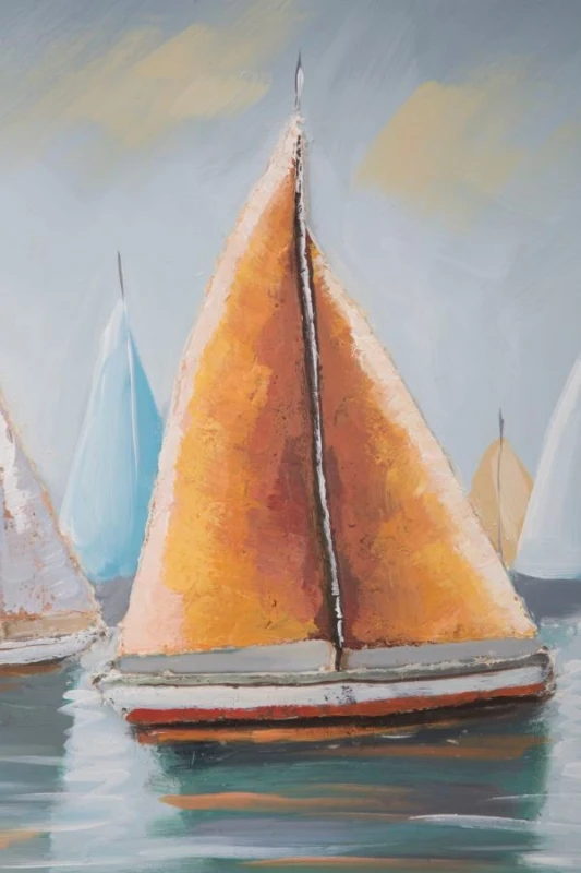 Dipinto Su Tela Sidney -B- Cm 80X4X80