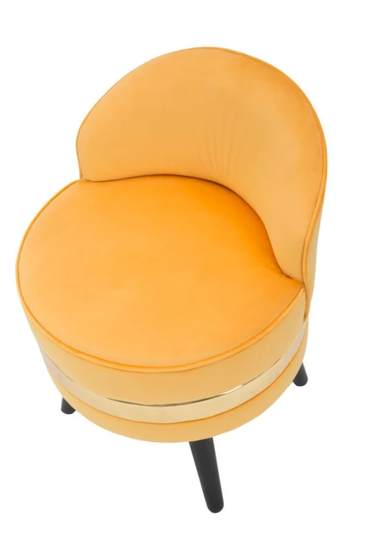 Sedia Mini Paris Arancione Ø Cm 45X62