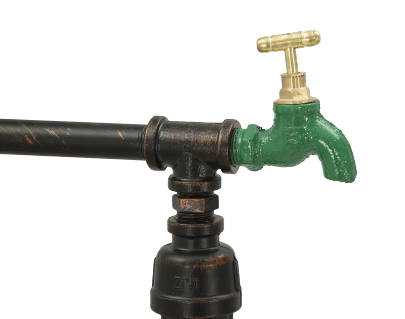 Lampada Da Muro Manhattan 5 Luci Cm 50X30X105