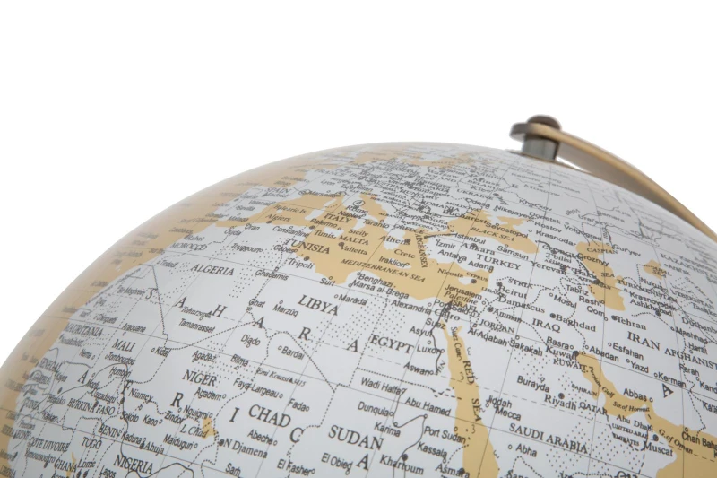 Mappamondo Orange Cm Ø 25X34