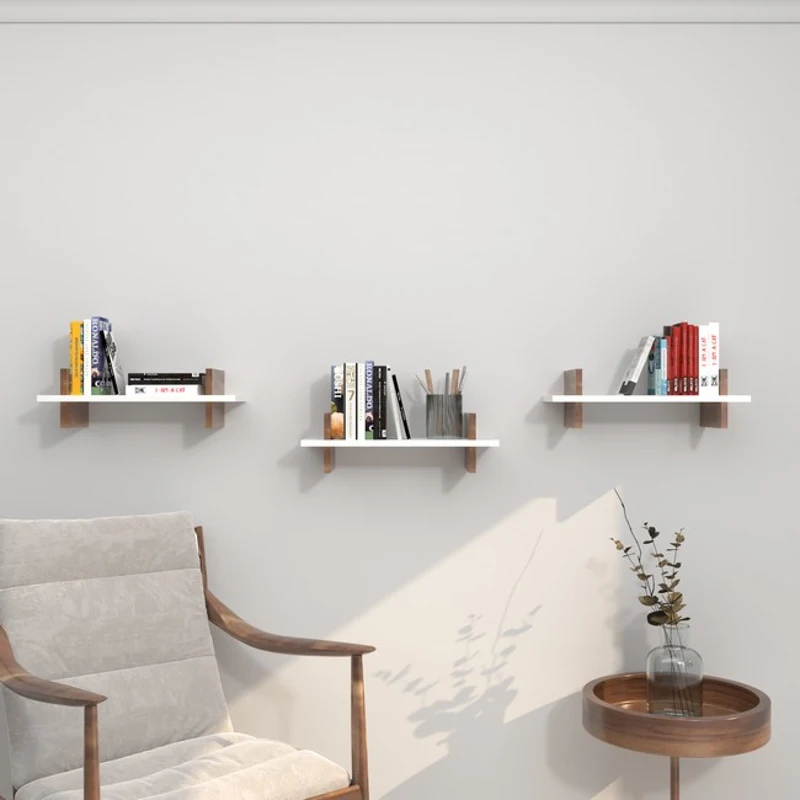 Homemania Mensola Norma W50xD20xH15 cm Bianco, Legno