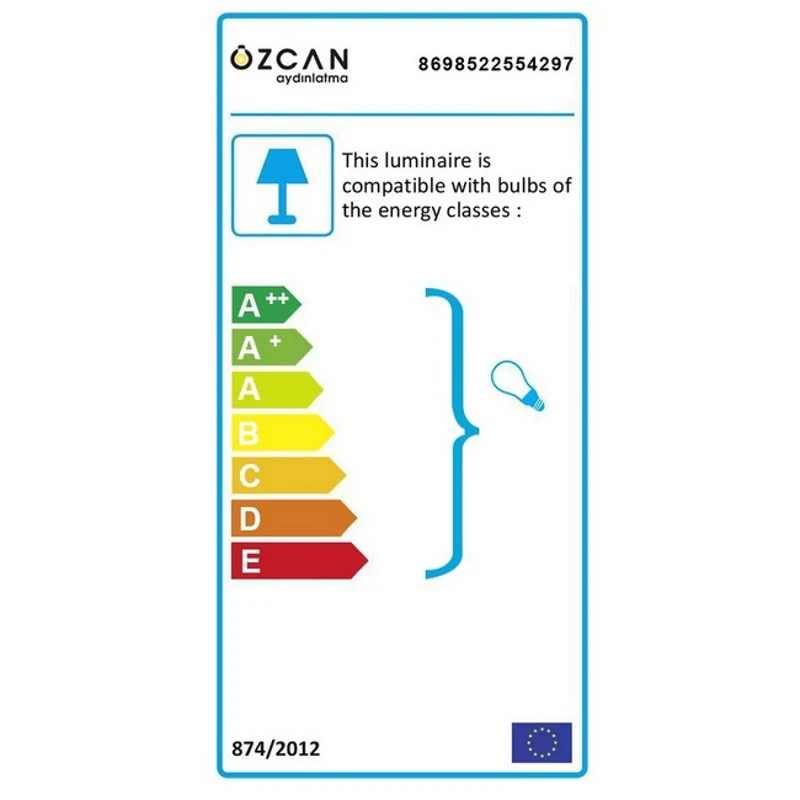 Homemania Lampada A Soffitto Diego Bianco