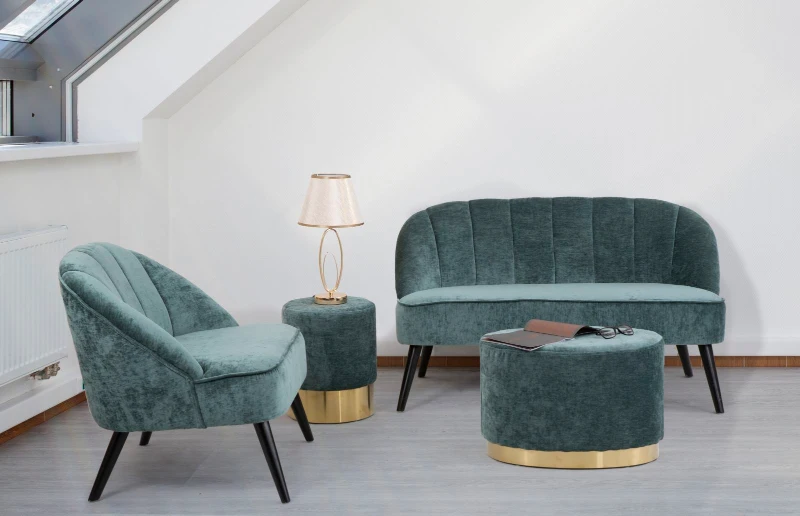 Lampada Da Tavolo Glam Flush Cm Ø 24X47