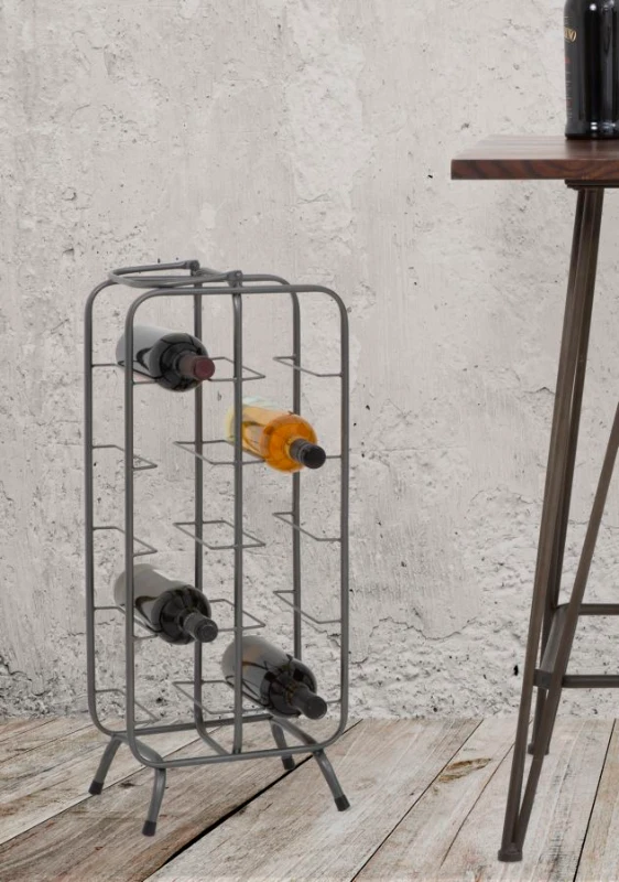 Porta Bottiglie Rack Rett. (10 Posti) Cm 28X23X67