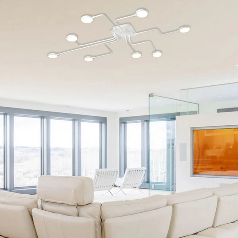 Homemania Lampada A Soffitto Diego Bianco