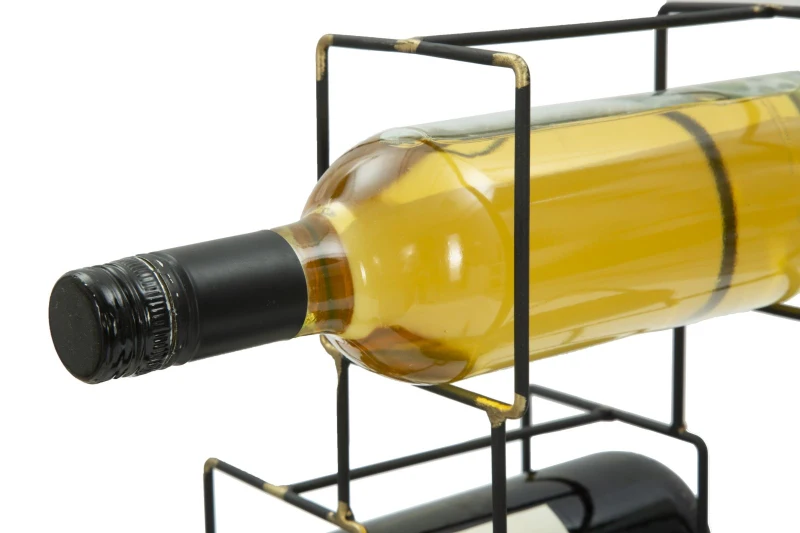 Porta Bottiglie 3 Posti Bright Cm 25X15X27 