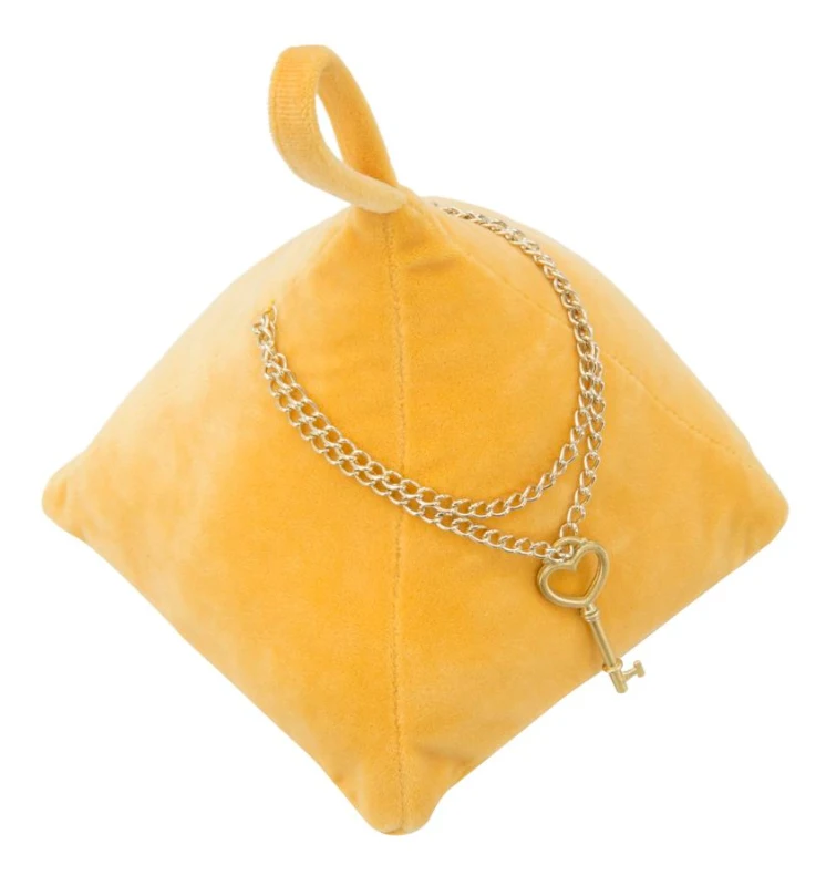 Ferma Porte Triangle  Arancione Cm 14X14X20