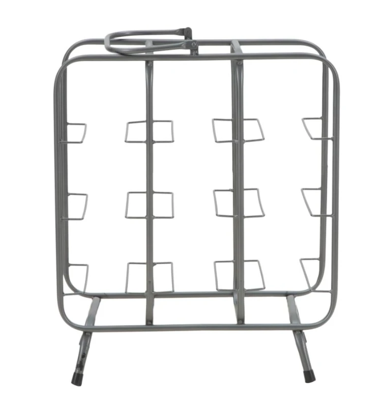 Porta Bottiglie Rack Quadrato (9 Posti) Cm 40X23X47.5