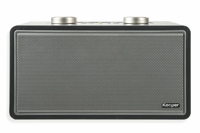 Kooper Rock Speaker Radio Legno 80W Nero