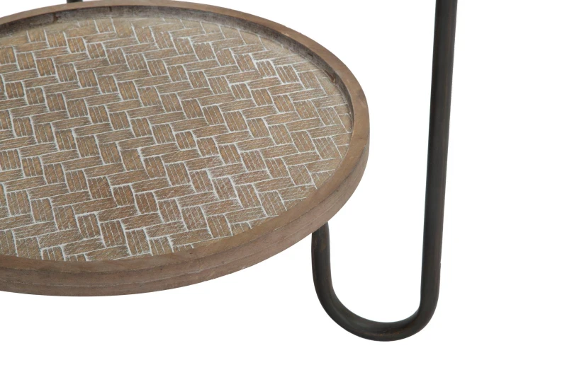 Tavolinetto Arex 2 Ripiani Cm  Ø 48X54,5