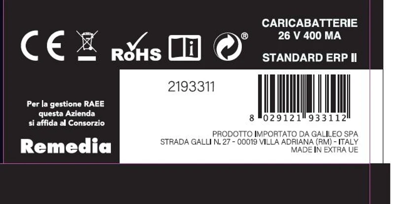 Kooper Dixon Aspirapolvere Ciclonico 150W Ricaricab Blu