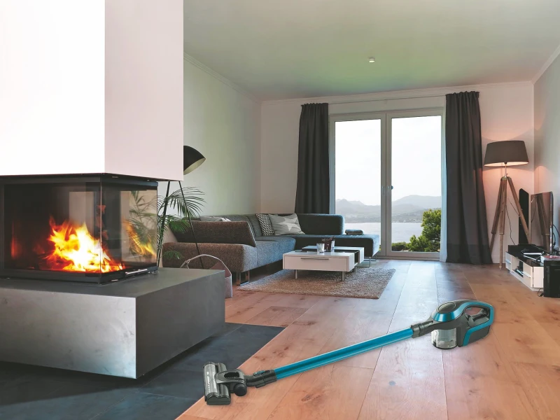 Kooper Dixon Aspirapolvere Ciclonico 150W Ricaricab Blu