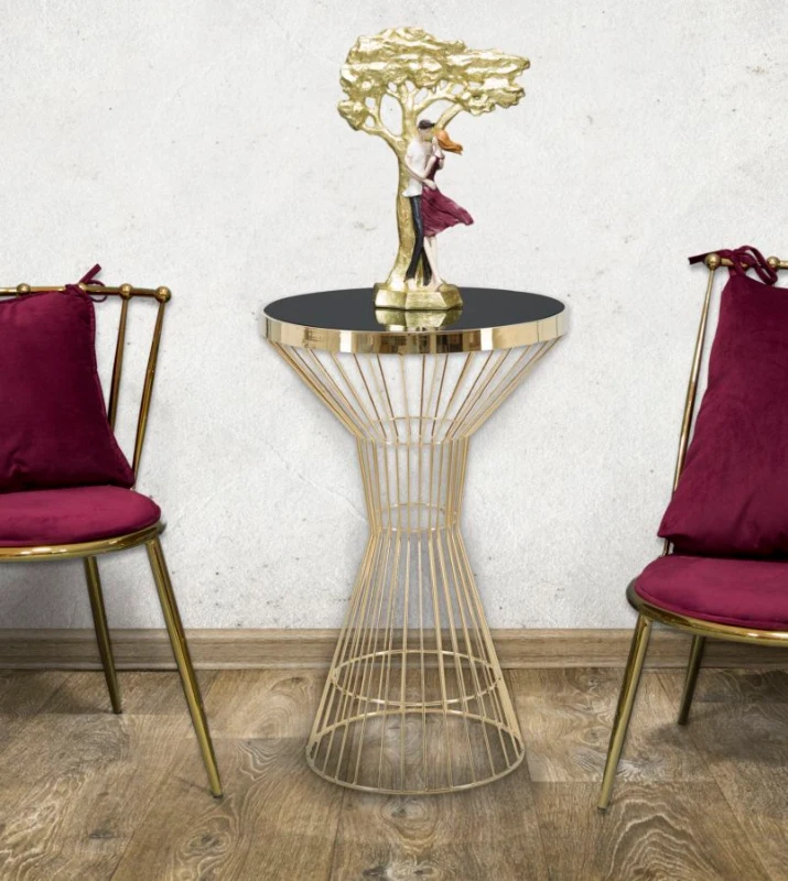 Tavolo Bar Glam Empire Cm Ø 60X95